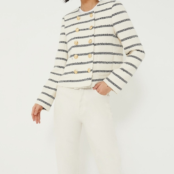 Tuckernuck Navy Stripe Marais Jacket - Picture 5 of 5